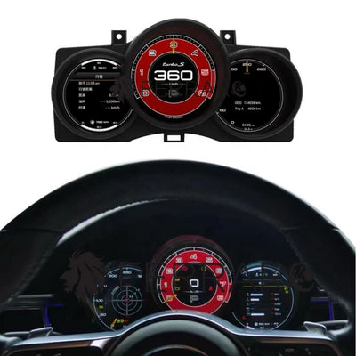 (PRENOTA) Virtual Cockpit 12.3" per Porsche Macan, Porsche 718, HD Ultra, CarPlay e Android Auto