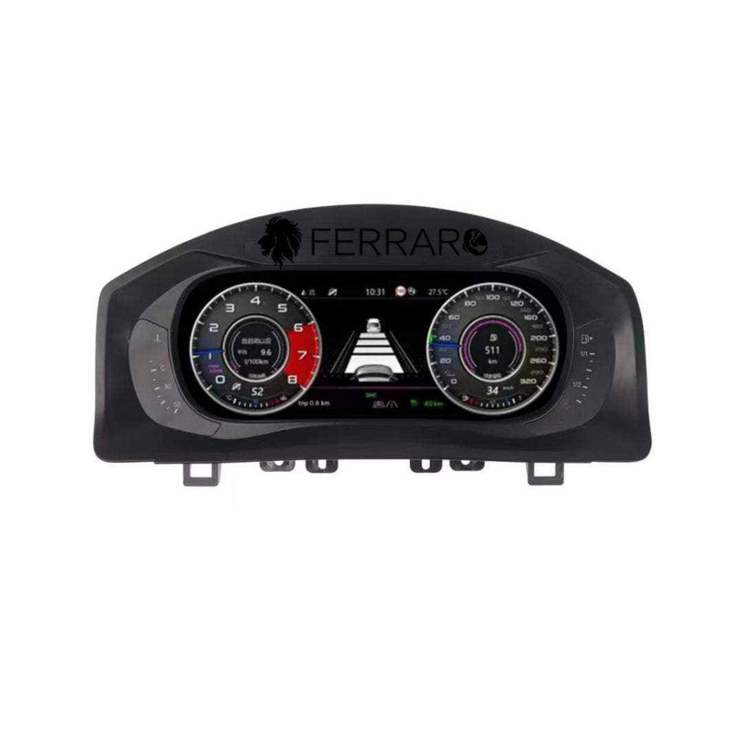 Virtual Cockpit 12.3" per Volkswagen Tiguan (2010-2017) HD Ultra, CarPlay e Android Auto