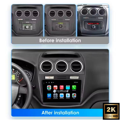 (PRENOTA) Autoradio per Ford Transit MK7 9" 2K (2006-2013) Android, Bluetooth, CarPlay, Android Auto, 12/256GB Ram