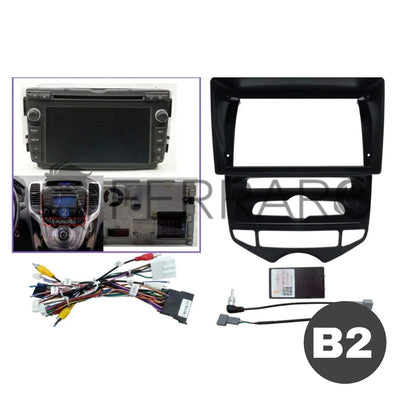 Kit Montaggio Autoradio 9"Pollici Hyundai IX20 Mascherina, Cablaggio per Autoradio Android