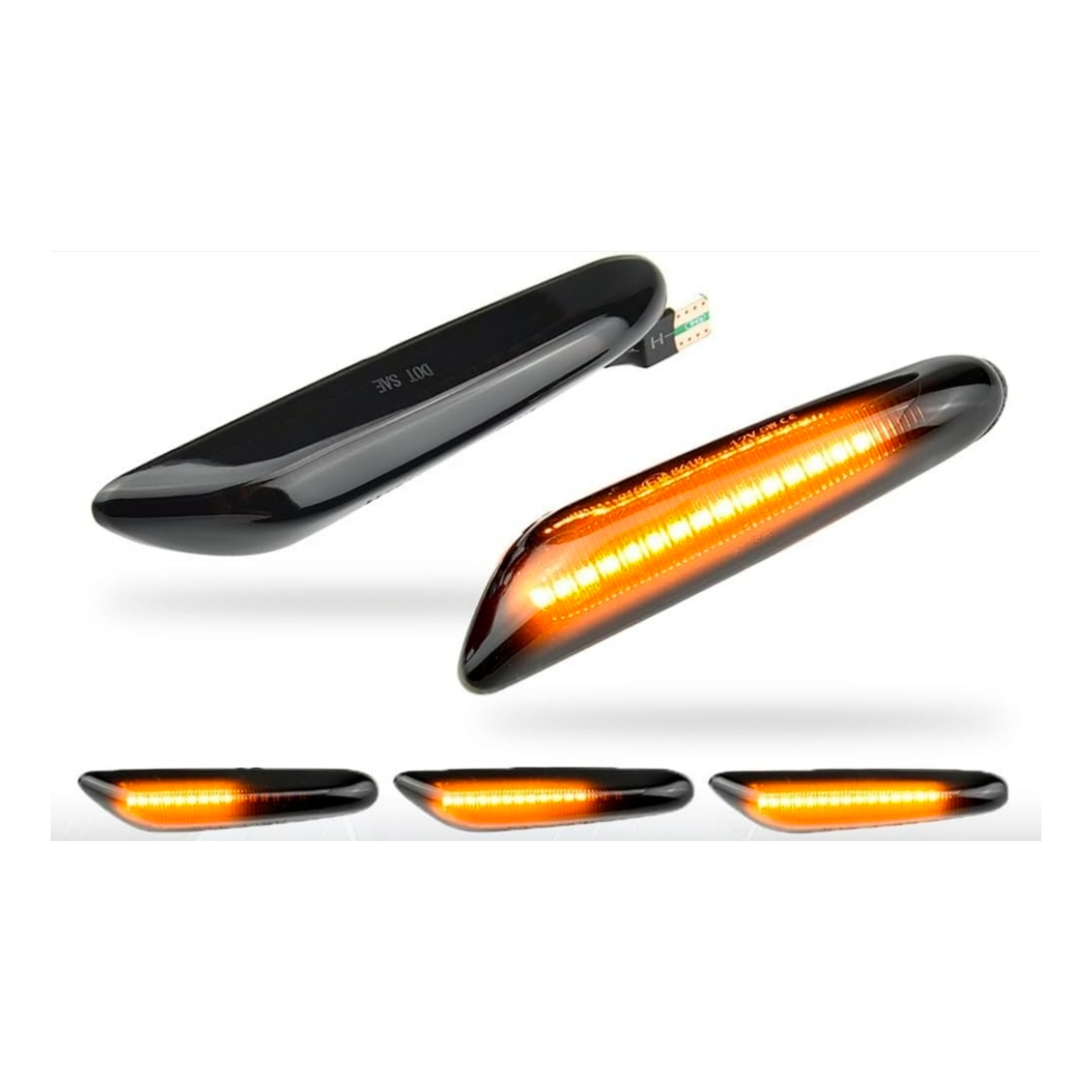 (PRENOTA) Indicatore Direzione Led per BMW Serie 1, 3, 5, X3, X1 (Compatibilità in Descrizione), Plug and Play