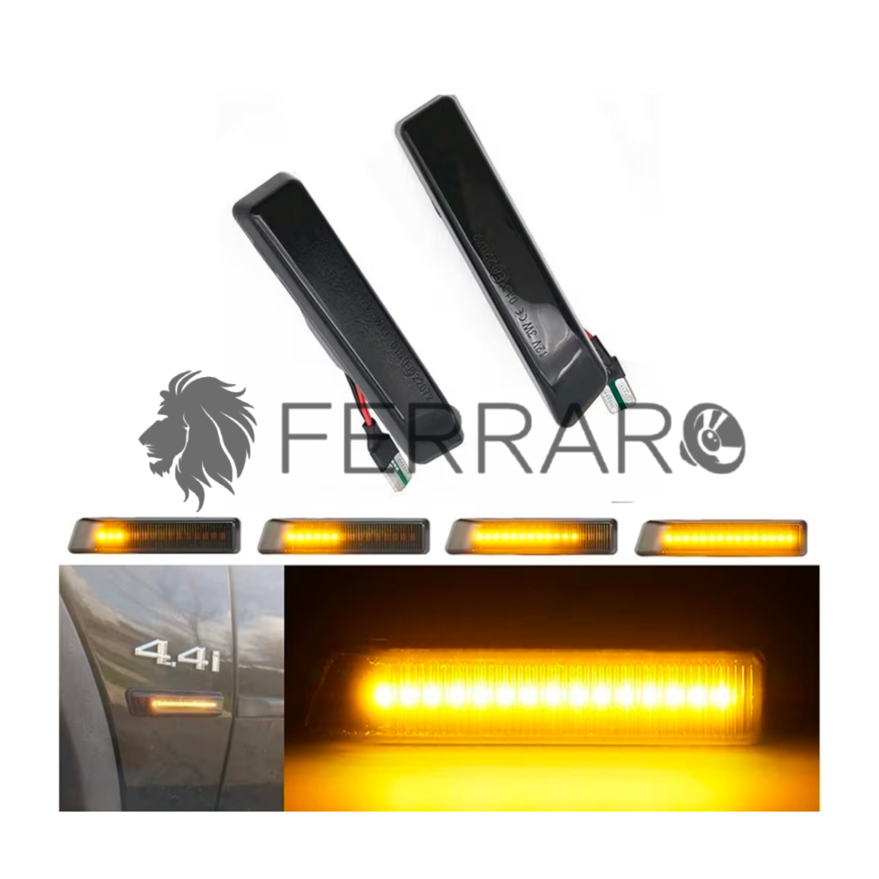(PRENOTA) Indicatore Direzione Led per BMW Serie 3 E36, X5 E53 (1999-2006), Plug and Play