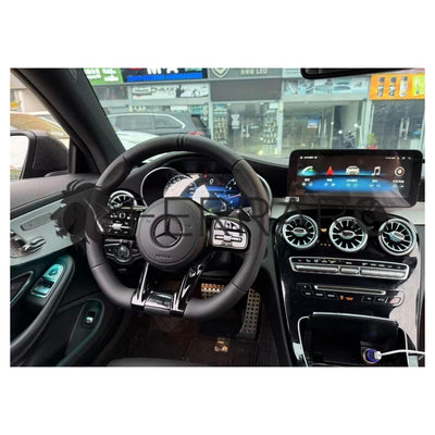 (PRENOTA) Autoradio per Mercedes GLC X253, Classe C W205, 10.25"/12.3" (2011-2018) Android, Bluetooth, CarPlay, Android Auto, 4/64GB Ram