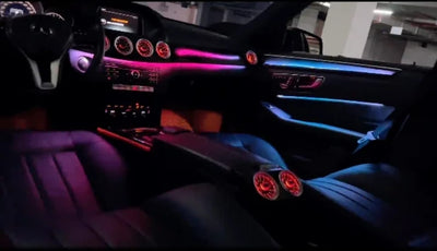 (PRENOTA) Ambient Light per Mercedes Benz Classe E W212, 256 Colori, APP