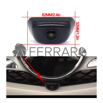 (PRENOTA) Telecamera Frontale per Mercedes Classe C, Classe E, AHD, 1920x1080, 170° Gradi