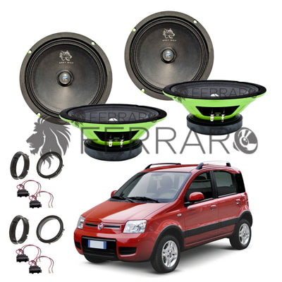 FerraroStore Kit 4 Altoparlanti, PV165.3, Ant/Post, Panda 2ª Serie 169 (2003-2013)