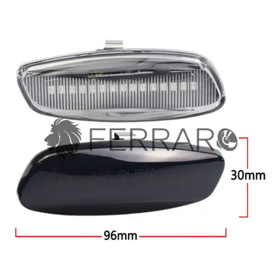 (PRENOTA) Indicatore Direzione Led per Citroen, Peugeot (Compatibilità in Descrizione), Plug and Play