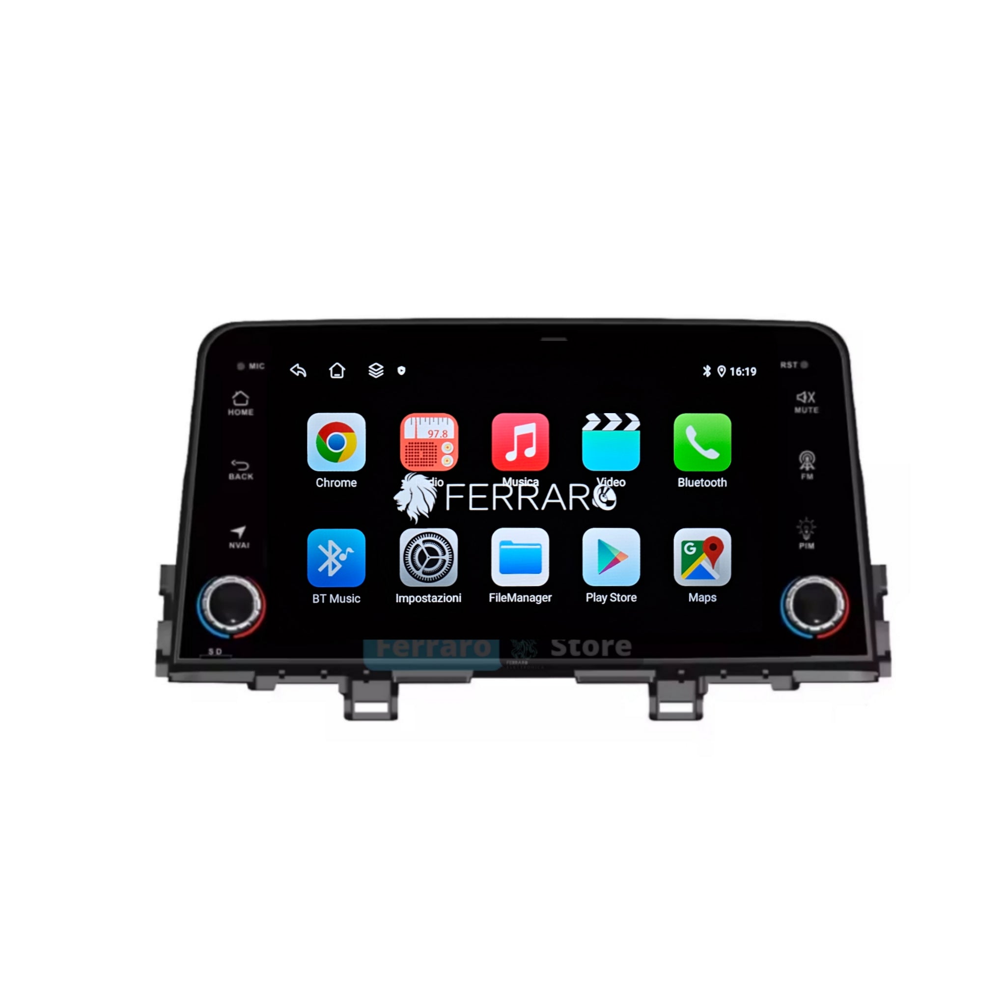 (PRENOTA) Autoradio per Kia Picanto 8" (2017-2022) Android, Bluetooth, CarPlay, Android Auto, 4GB/8GB Ram