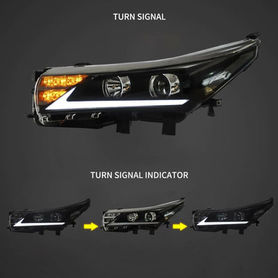 (PRENOTA) Fanali  Anteriore Completo per Toyota Corolla E170 (2013-2017) a LED