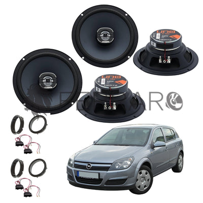 Hertz Kit 4 Casse | X 165 | Ant/Post | Opel Astra H
