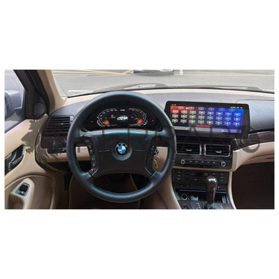 (PRENOTA) Virtual Cockpit 12.3" per BMW E46 (1998-2007), HD Ultra, CarPlay e Android Auto