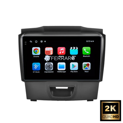 Autoradio per Isuzu D-Max 9" 2K (2012-2019) Android, Bluetooth,  CarPlay, Android Auto, 12/256GB Ram