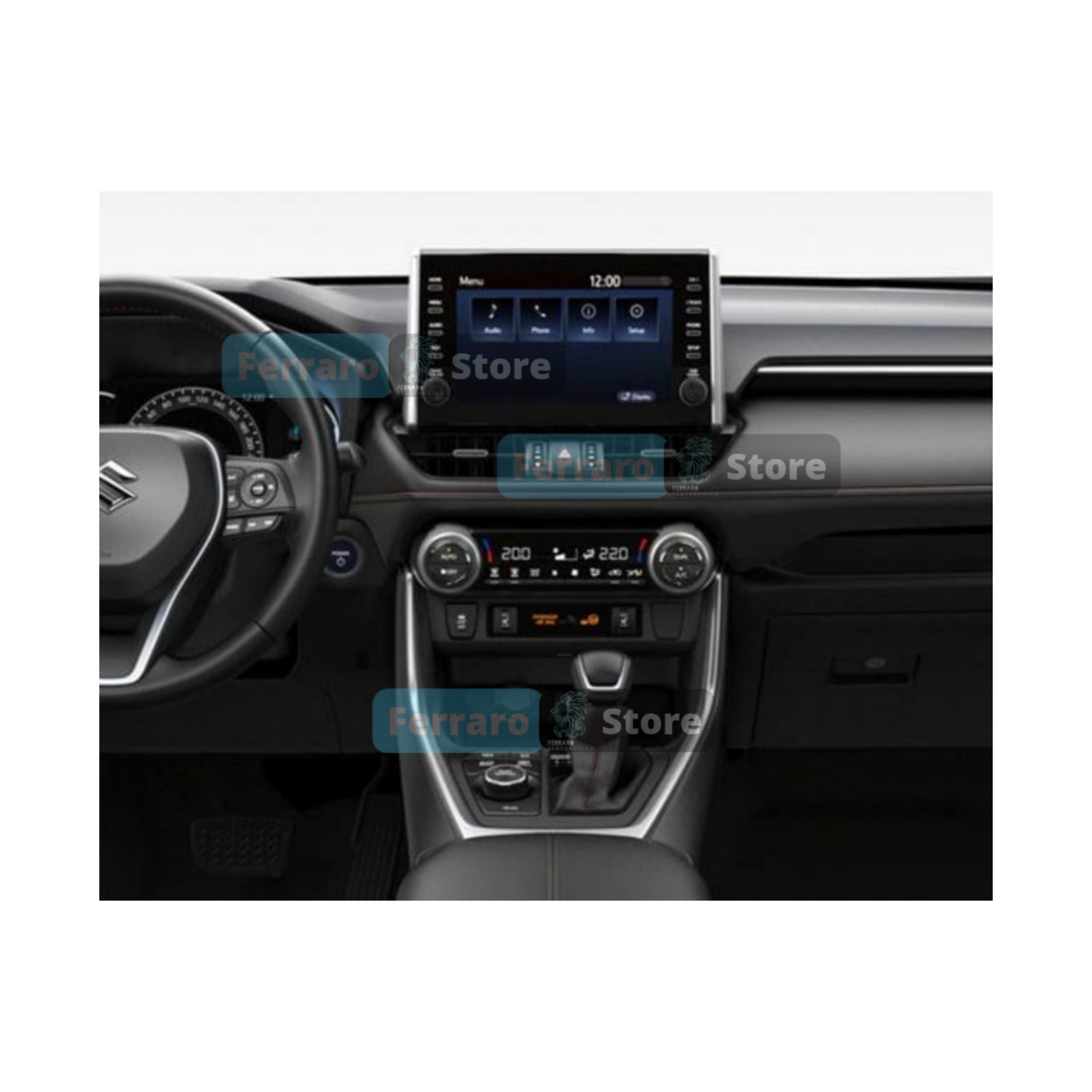 Autoradio per Toyota RAV4 10.1" (2019-2025) Android, Bluetooth, CarPlay, Android Auto 2GB/4GB/8GB Ram