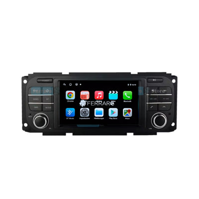 (PRENOTA) Autoradio per Jeep, Dodge, Chrysler 5", Android, Bluetooth, CarPlay, Android Auto, 4GB/8GB Ram