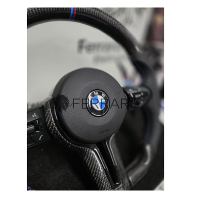 (PRENOTA) Volante Sportivo per BMW Z4 E89 (2009-2016), Carbonio, Customizzato in Pelle