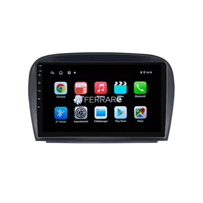 (PRENOTA) Autoradio per Mercedes Classe SL R230 9" (2001-2011) Android, Bluetooth, CarPlay, Android Auto, 2GB/4GB/6GB/8GB Ram