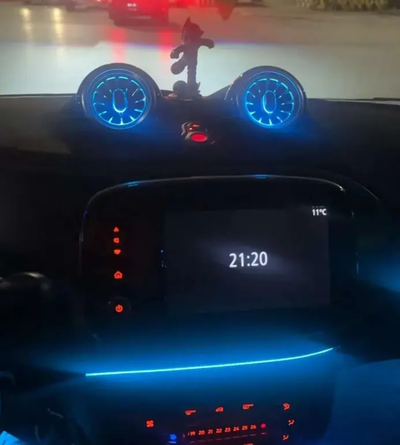 (PRENOTA) Ambient Light per Mercedes Smart 453, Coupé, 256 Colori RGB
