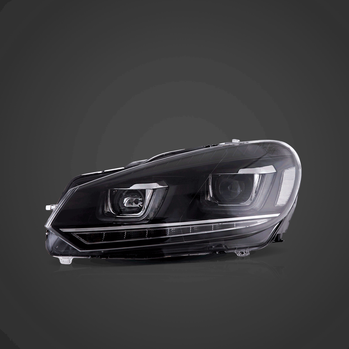 (PRENOTA) Fanali Anteriore Completo per Volkswagen Golf VI, MK6 (2008-2012) a LED