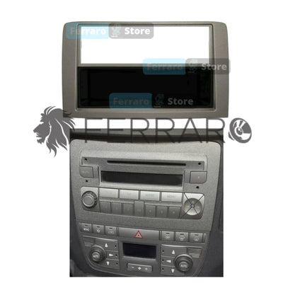 Car radio cover, 1 ISO with drawer, Lancia Musa, until 2009