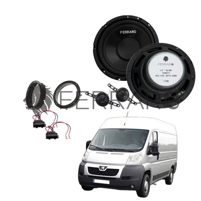 FerraroStore Kit 2 Altoparlanti, ASK-165.2, Anteriori, Peugeot Boxer dal 2006>