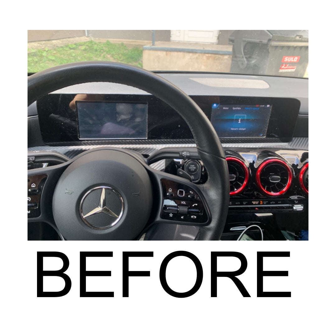 (PRENOTA) Autoradio per Mercedes Benz Classe A W177 12.3" + 12.3", Android, Bluetooth, CarPlay, Android Auto, 8/128GB Ram