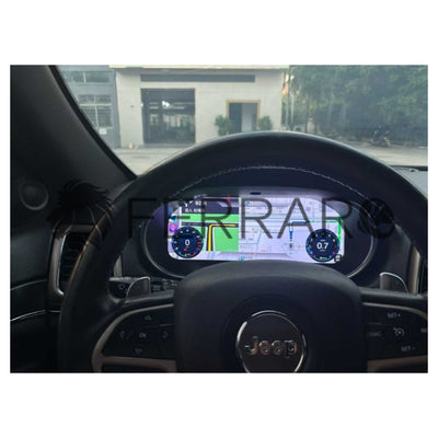 (PRENOTA) Virtual Cockpit 12.3" per Jeep Grand Cherokee (2014-2018), HD Ultra, CarPlay e Android Auto