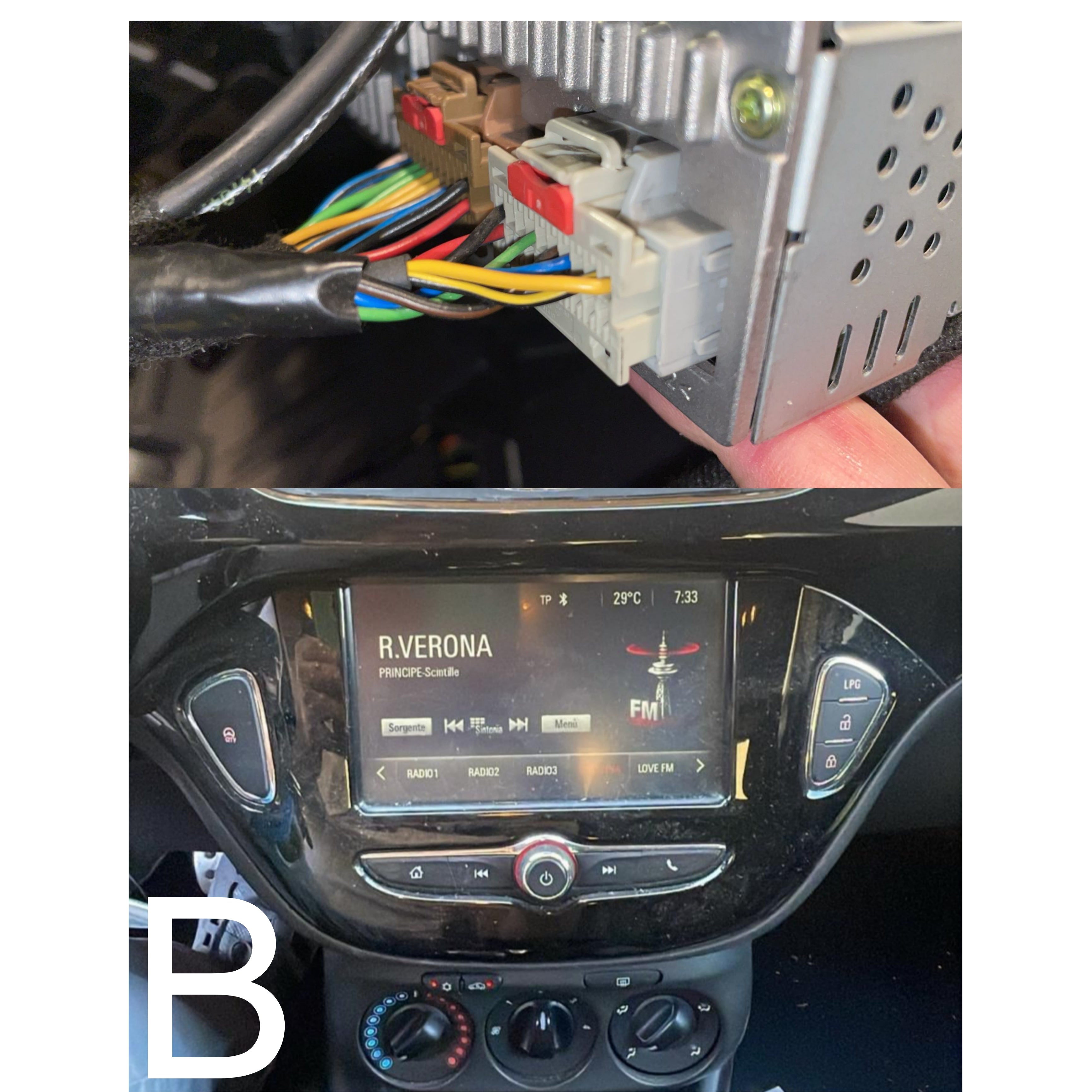 Autoradio per Opel Adam, Corsa E 9" 2K (Dal 2012+) Android, Bluetooth, CarPlay, Android Auto, 12/256GB RAM