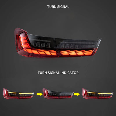 (PRENOTA)  Fanali Posteriore Completo per BMW Serie 3, G20, G28, G80 (2018-2024) a LED