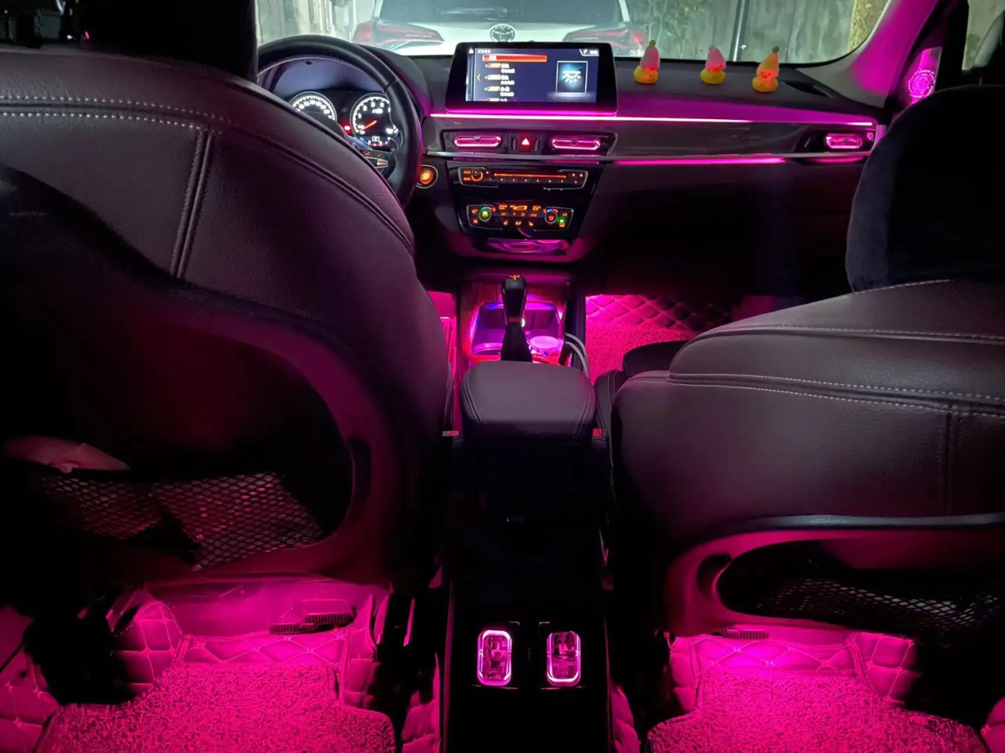 (PRENOTA) Ambient Light per BMW X1, X2 F48, F49 (2016-2022), 256 Colori, APP