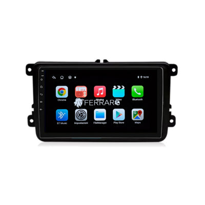 Autoradio per Volkswagen, Seat, Skoda 9", Android, Bluetooth, CarPlay, Android Auto, 2GB/4GB/6GB/8GB Ram