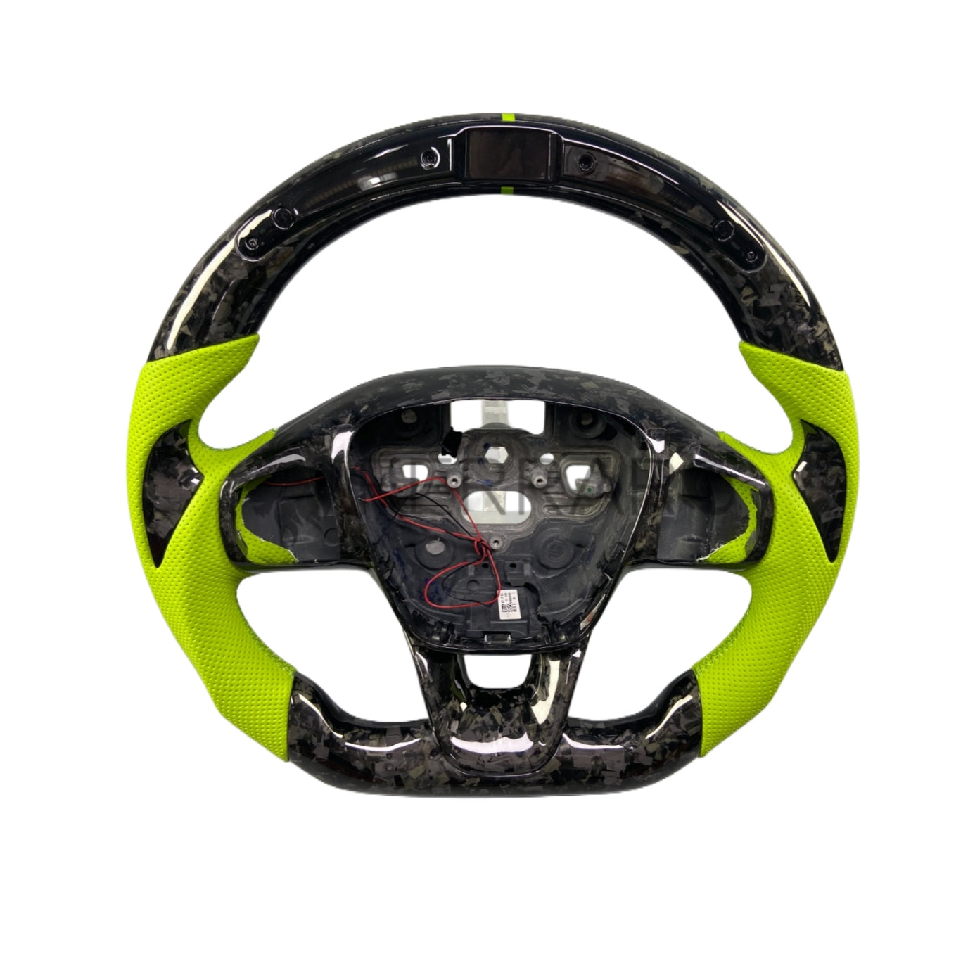 (PRENOTA) Volante Sportivo per Ford Fiesta ST Line,  Carbonio, Customizzato in Pelle (su Realizzazione)