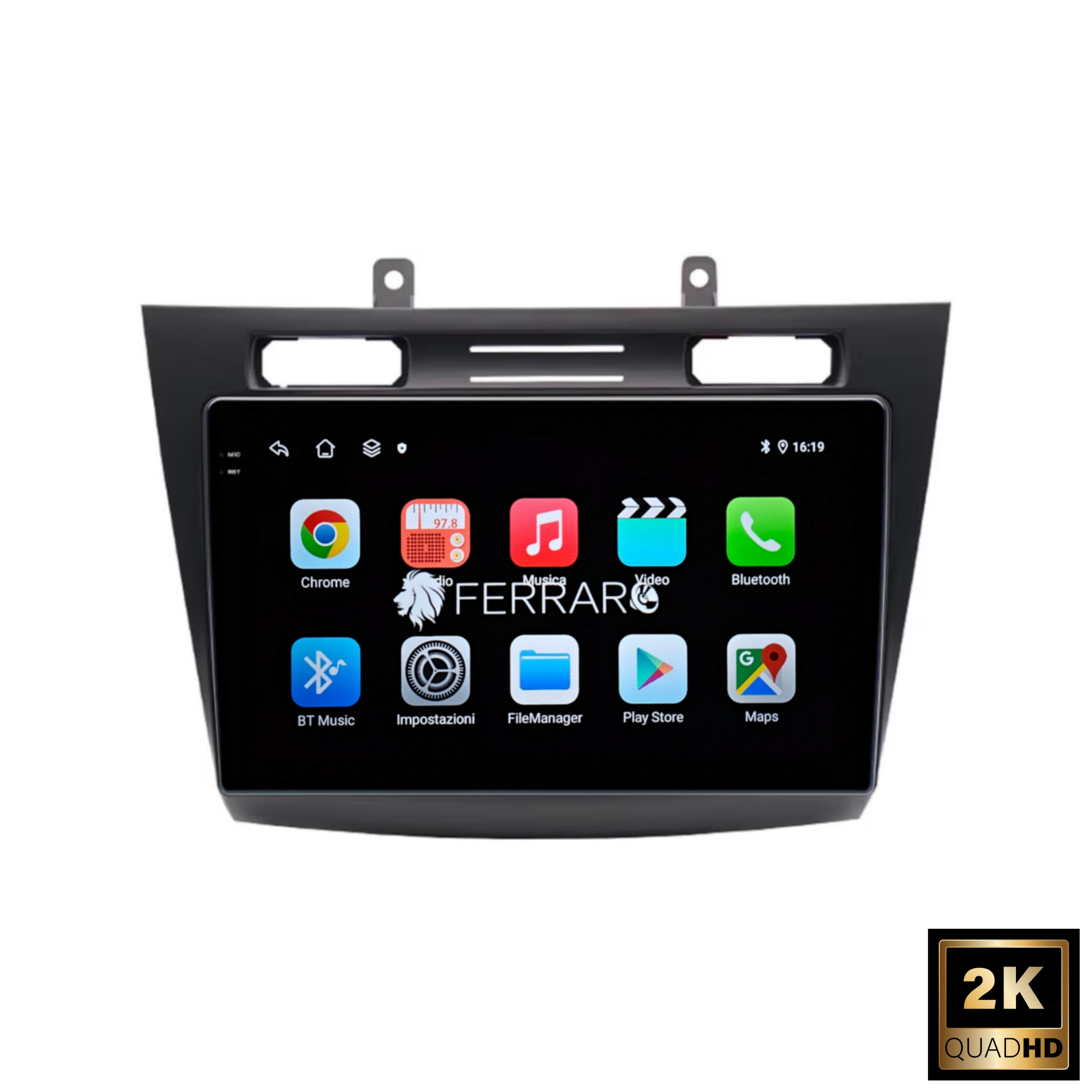 (PRENOTA) Autoradio per Ford Transit MK7 9" 2K (2006-2013) Android, Bluetooth, CarPlay, Android Auto, 12/256GB Ram