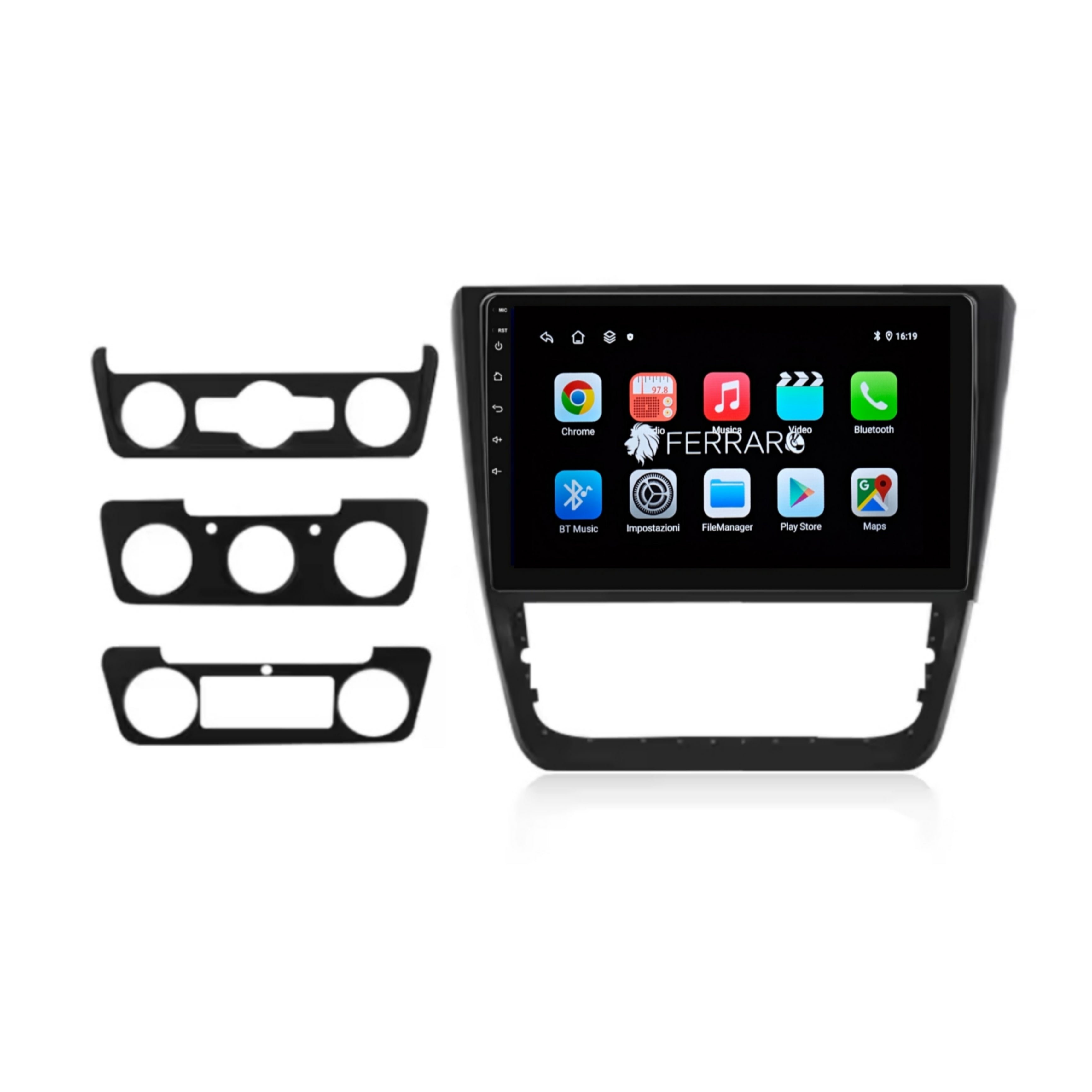 Autoradio per Skoda Yeti 5L 10.1" (2009-2014) Android, Bluetooth, CarPlay, Android Auto, 2GB/4GB/8GB Ram