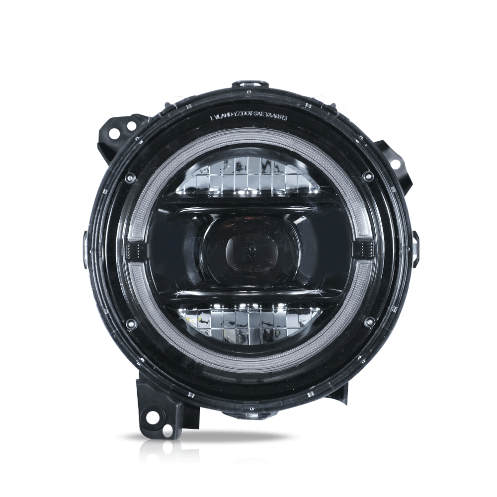 (PRENOTA) Fanali  Anteriore Completo per Jeep Wrangler JL 4ª Serie (2017-2025) a LED