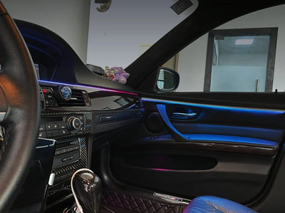 (PRENOTA) Ambient Light per BMW Serie 3 E90, E91 (2005-2013), 256 Colori, APP