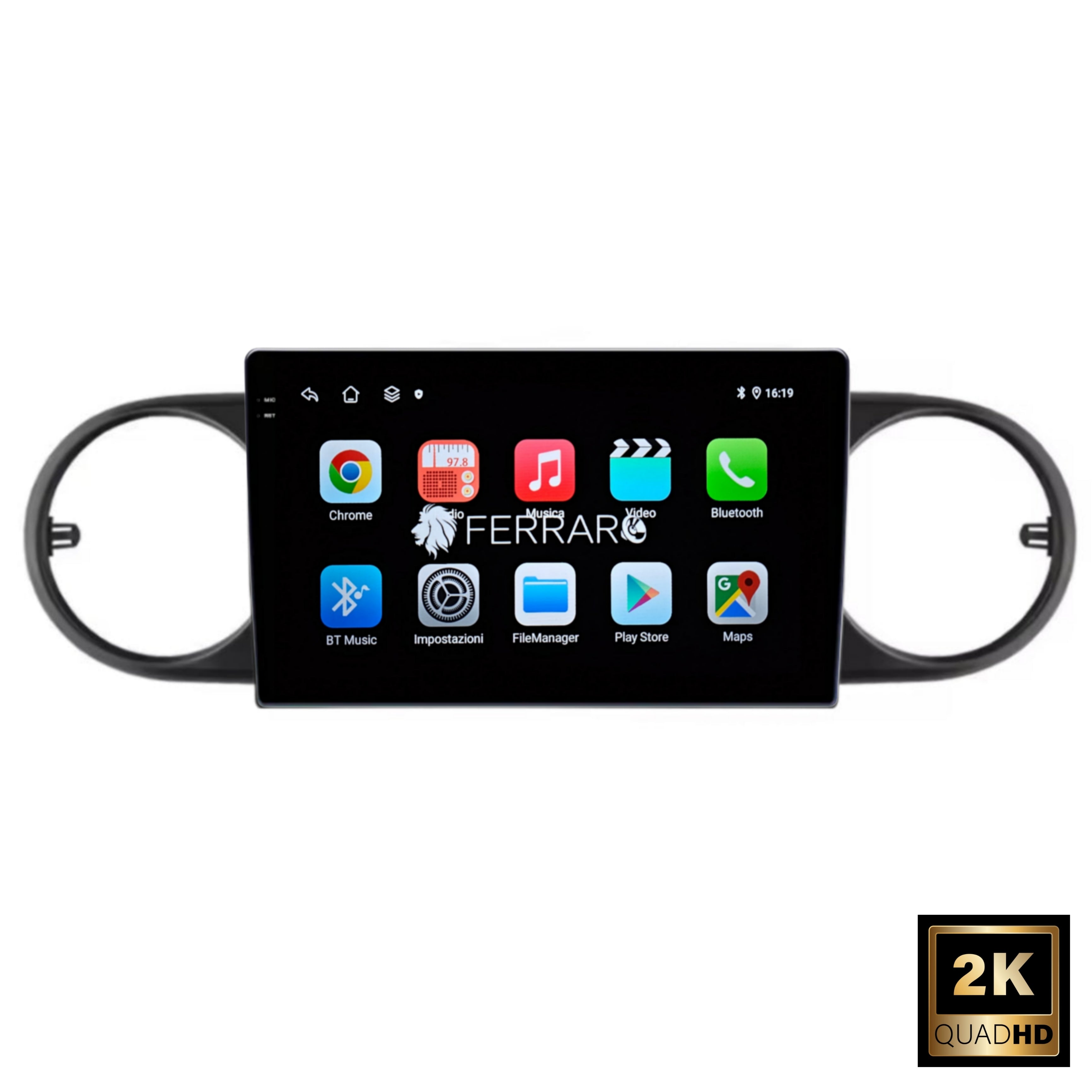(PRENOTA) Autoradio per Toyota Corolla Rumion, Rukus, Scion E150 9" 2K (2006-2013) Android, Bluetooth, CarPlay, Android Auto, 12/256GB Ram