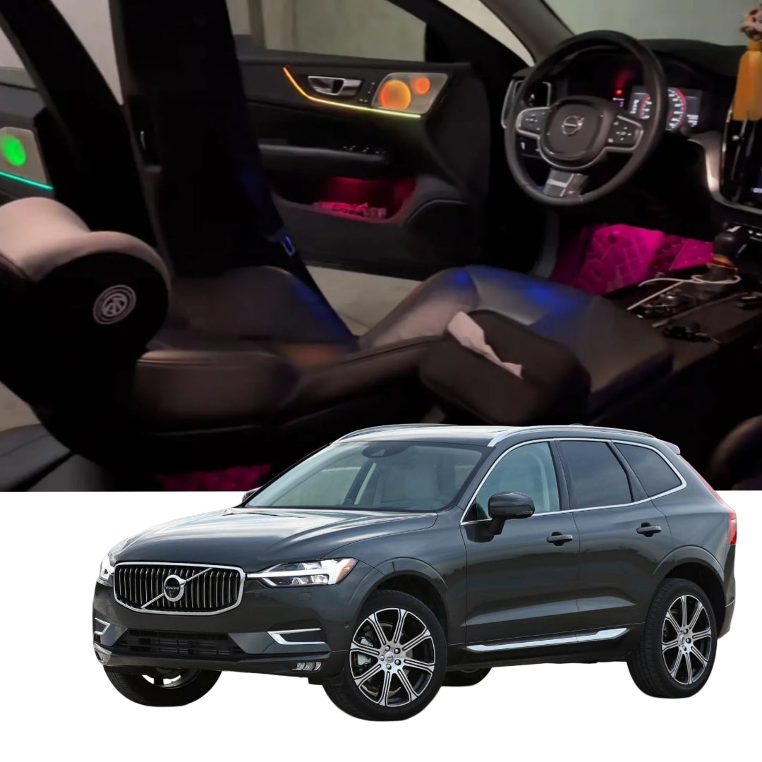 (PRENOTA) Ambient Light per Volvo XC60 (2017-2026), 256 Colori, APP
