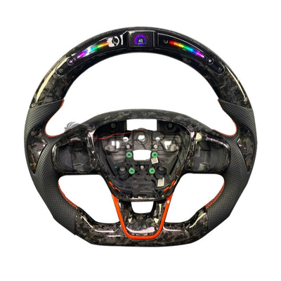 (PRENOTA) Volante Sportivo per Ford Focus MK4 ST RS, Carbonio, Customizzato in Pelle