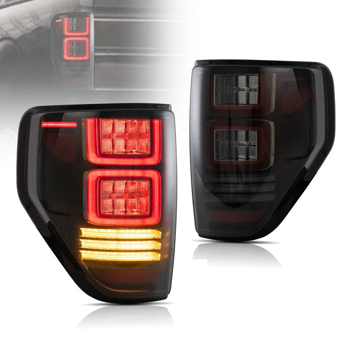 (PRENOTA) Fanali  Posteriore Completo per Ford F150 12ª Serie (2009-2014) a LED