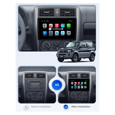 (PRENOTA) Autoradio per Suzuki Jimny 3 9" (2005-2018) Android, Bluetooth, CarPlay, Android Auto, 2GB/4GB/6GB/8GB Ram