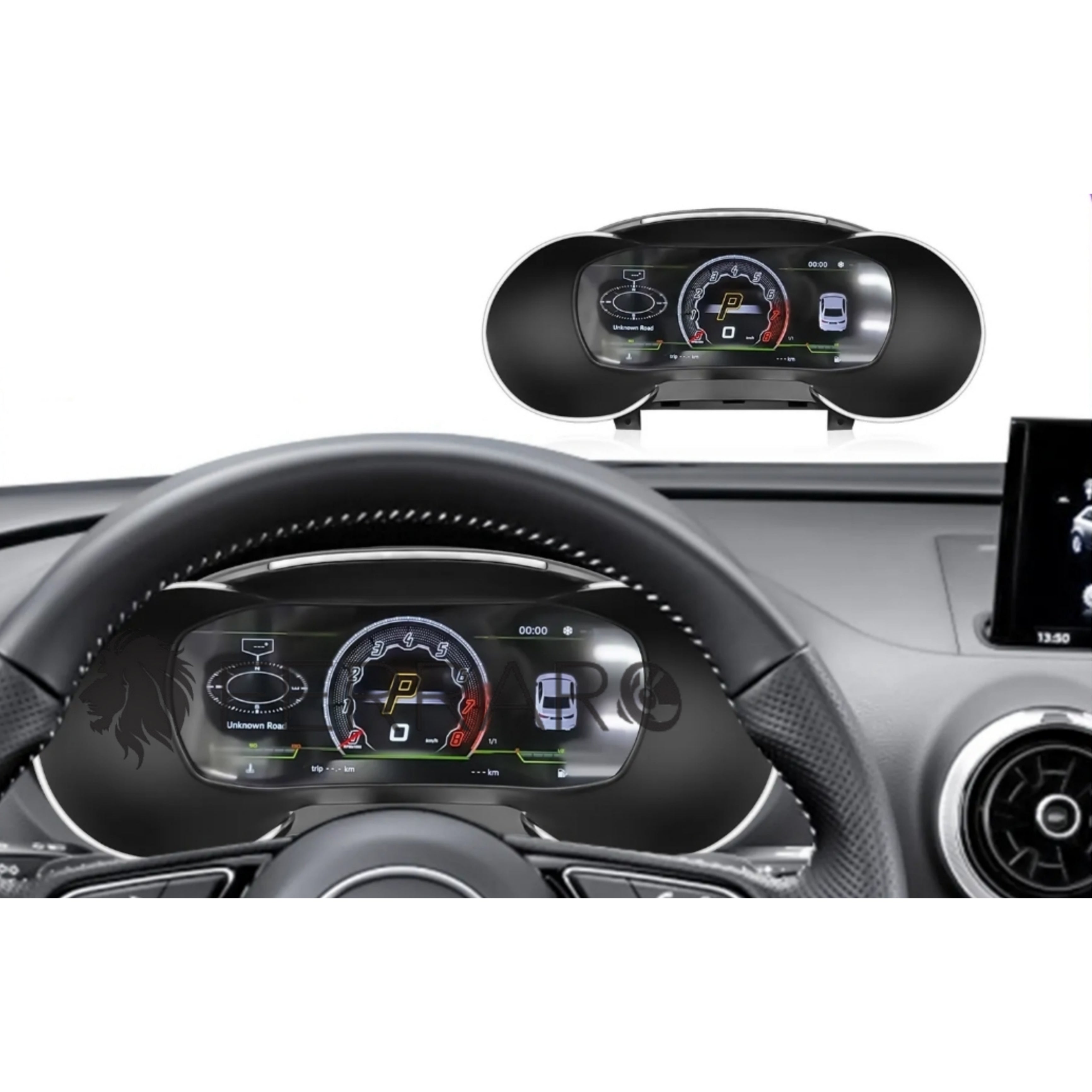 (PRENOTA) Virtual Cockpit 12.3" per Audi A1 (2010-2018), HD Ultra, CarPlay e Android Auto