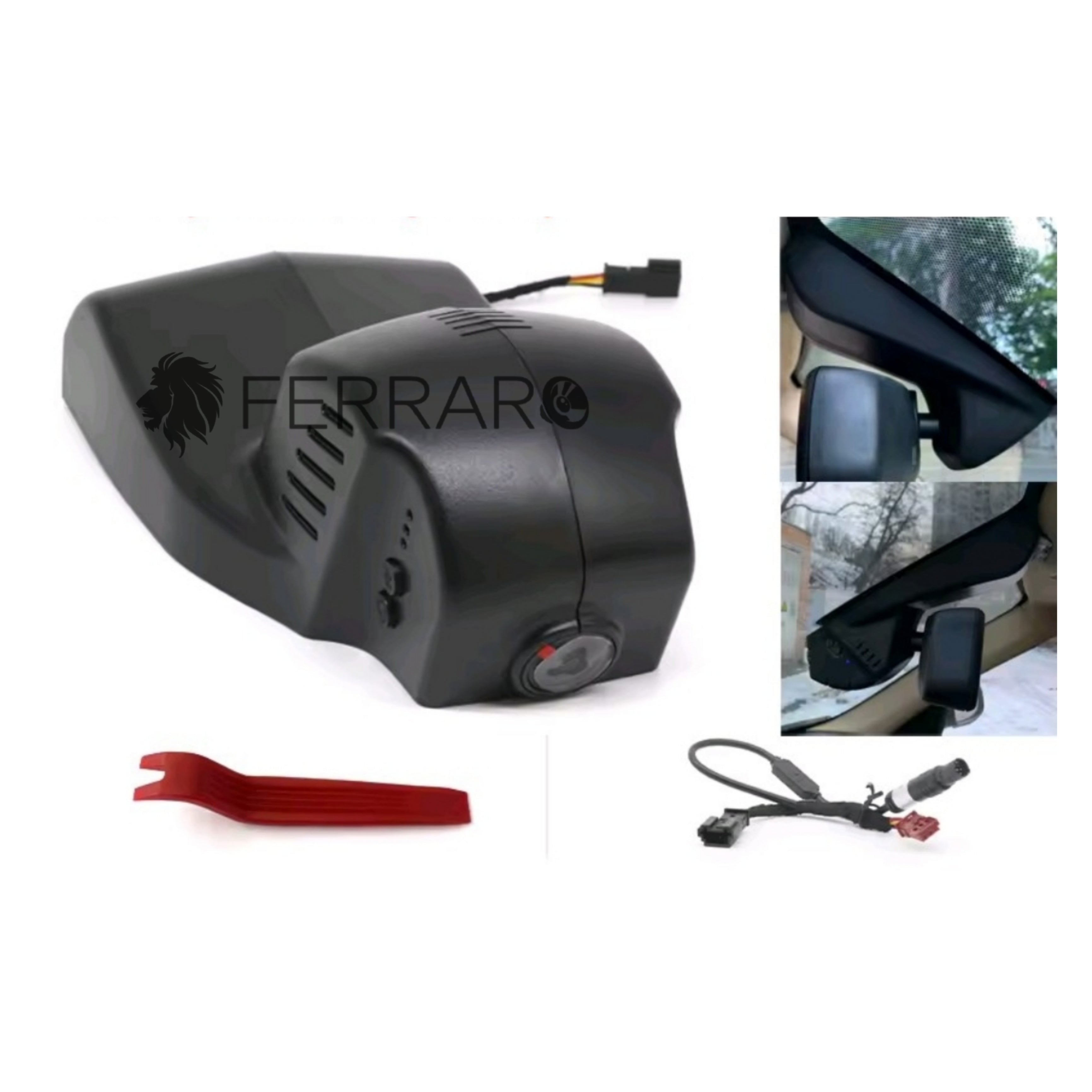 (PRENOTA) Dashcam per BMW X1, X3, X4, X5, X6 (Compatibilità in Descrizione), Ultra HD,  Controllo da APP, 170º