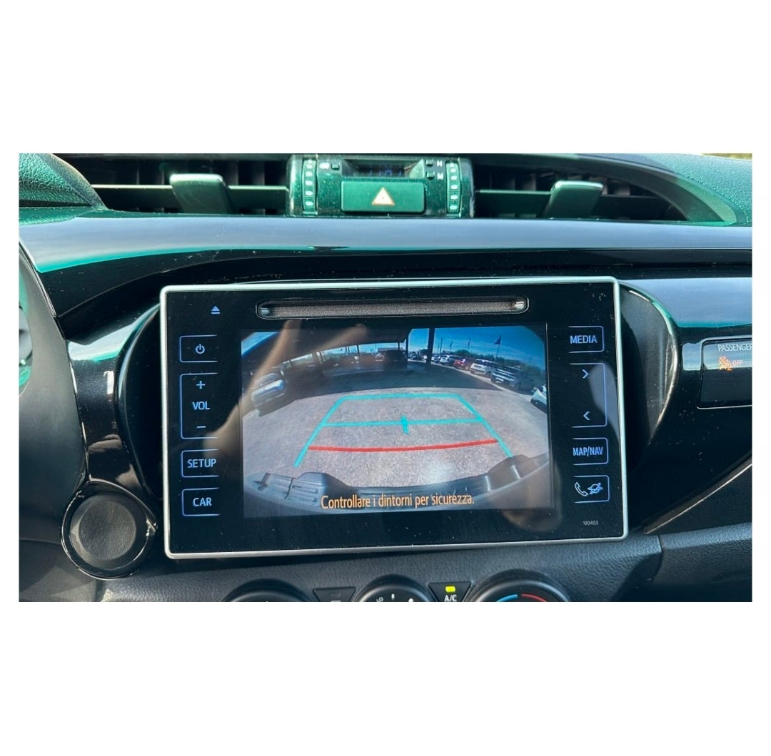 (PRENOTA) Kit Montaggio Autoradio 10.1"Pollici Toyota Hilux AN120 (2015-2024) Mascherina, Cablaggio Autoradio Android