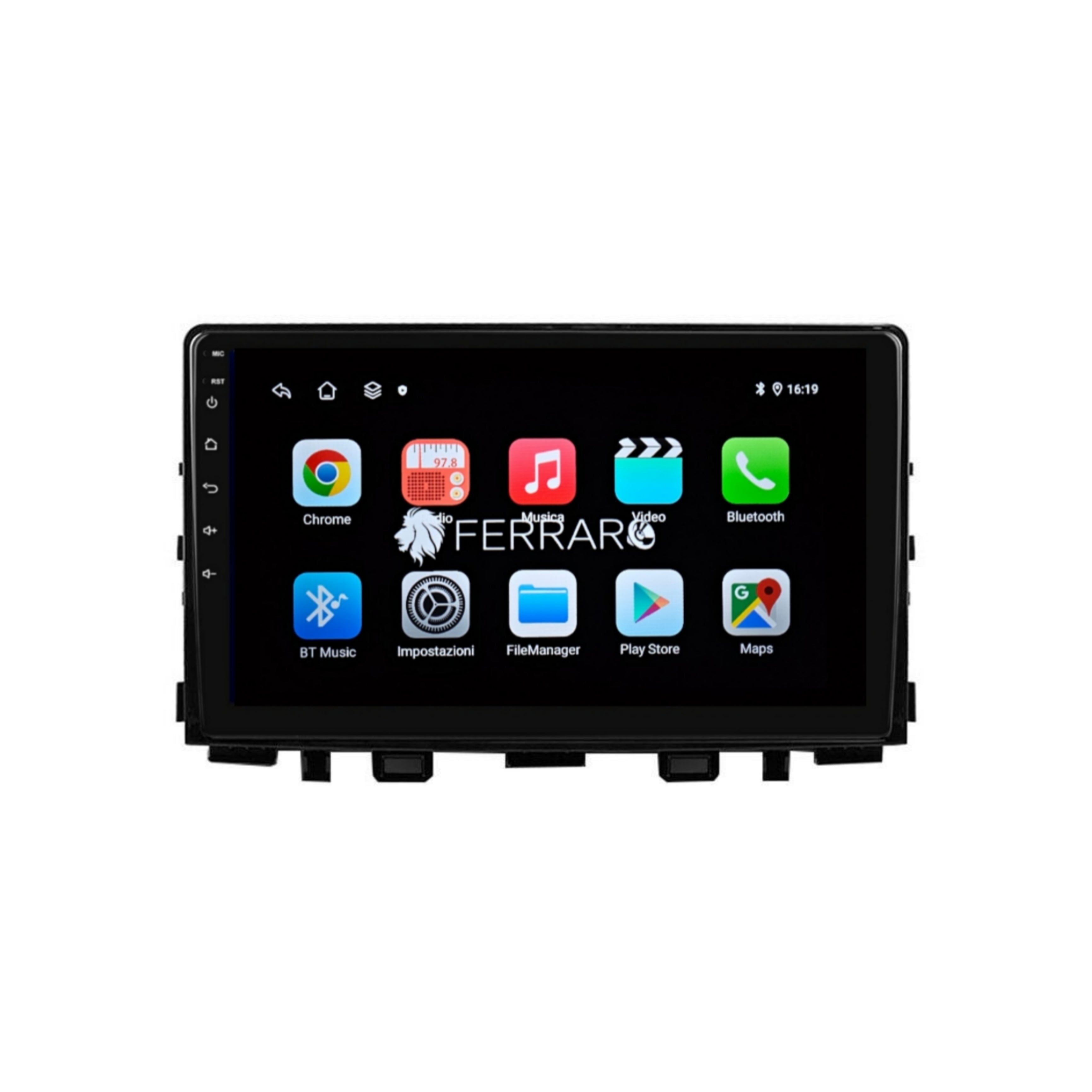 Autoradio per Kia Rio UB 9" (2015-2017) Android, Bluetooth,  CarPlay, Android Auto,  2GB/4GB/6GB/8GB Ram