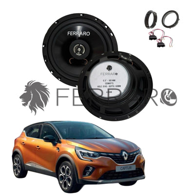 FerraroStore Kit 2 Altoparlanti, ASC-652PC, Ant o Post, Renault Captur I, 1ª Serie (2013-2019)