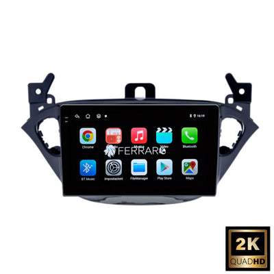 Autoradio per Opel Adam, Corsa E 9" 2K (Dal 2012+) Android, Bluetooth, CarPlay, Android Auto, 12/256GB RAM