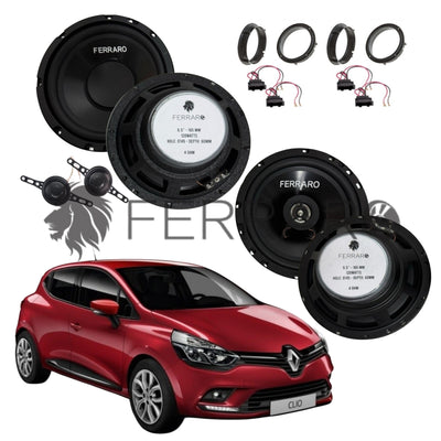 FerraroStore Kit 6 Altoparlanti | ASK-165.2 | ASC-652PC | Ant/Post | Renault Clio V | 5ª Serie (Dal 2019>)