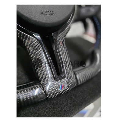 (PRENOTA) Volante Sportivo per BMW Z4 E89 (2009-2016), Carbonio, Customizzato in Pelle
