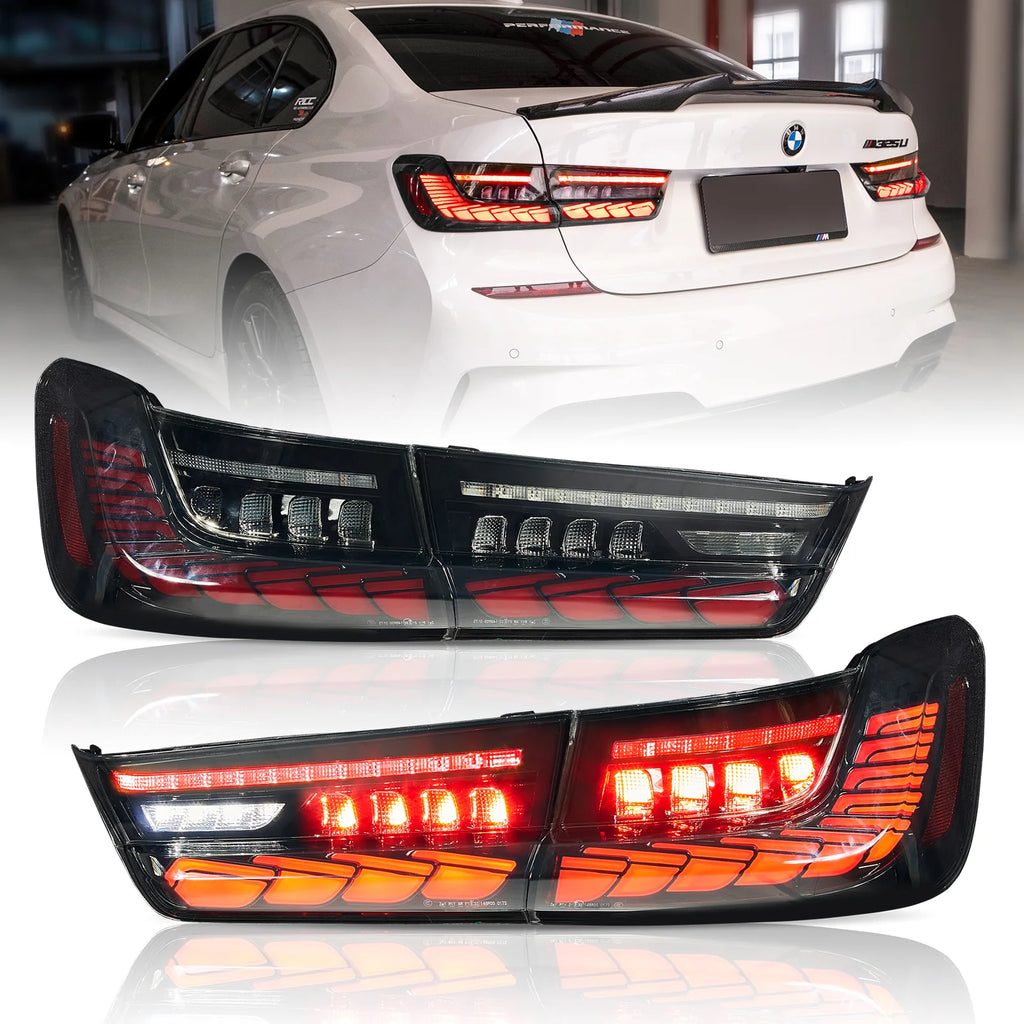 (PRENOTA)  Fanali Posteriore Completo per BMW Serie 3, G20, G28, G80 (2018-2024) a LED