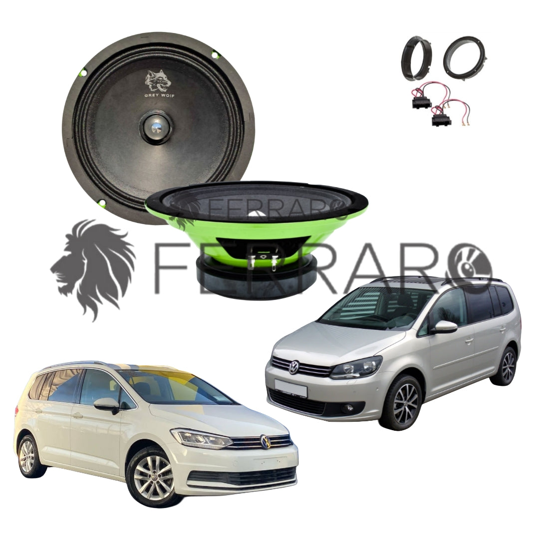 FerraroStore Kit 2 Altoparlanti,PV165.3,Posteriori,VW Touran 1ª e 2ª Serie (2003-2024)